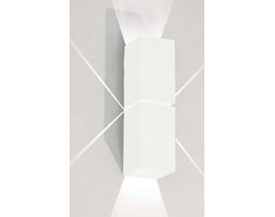 Kinkiet LAMPA ścienna NEMURO 4408/G9/BI Shilo minimalistyczna OPRAWA metalowa prostokątna biały