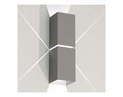 Kinkiet LAMPA ścienna NEMURO 4408/G9/SZ Shilo minimalistyczna OPRAWA metalowa prostokątna szary