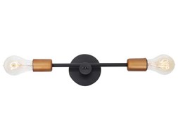 Kinkiet LAMPA ścienna STICKS 6267 Nowodvorski metalowa OPRAWA MOLECULAR miedź czarna