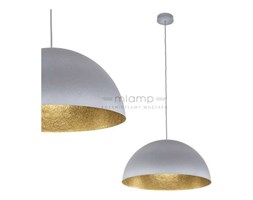 LAMPA wisząca SFERA 35 30147 Sigma klasyczna OPRAWA nad stół ZWIESZANA kopuła szara