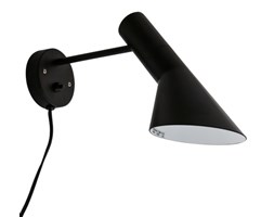 Kinkiet LAMPA ścienna VOLTA MBE0009/1-BLACK Italux metalowa OPRAWA z włącznikiem czarna