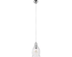 LAMPA wisząca NOVA 1582128 BriTop szklana OPRAWA zwis chrom przezroczysty