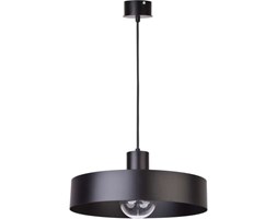 Metalowa LAMPA wisząca RIF 30895 Sigma okrągła OPRAWA zwis czarny