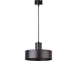 Zwieszana LAMPA metalowa RIF 30896 Sigma okrągła OPRAWA zwis czarny