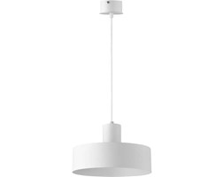 Metalowa LAMPA zwieszana RIF 30902 Sigma okrągła OPRAWA zwis biały