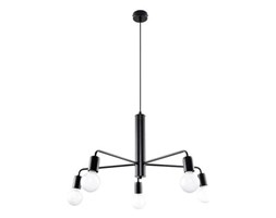 LAMPA wisząca SOL SL.304 metalowa OPRAWA zwis pająk czarny