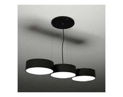 Żyrandol LAMPA wisząca ZAMA 5513/GX53/CZ Shilo metalowa OPRAWA zwis okrągły czarny