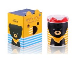 Kubek porcelanowy dla dziecka Pirat Miś Boo 280ml
