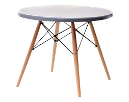 Stolik kawowy Fusion Coffee średnica 60 cm szary