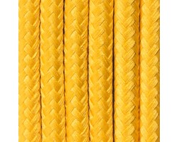 Kabel w oplocie poliestrowym 28 słoneczny melon dwużyłowy 2x0.75