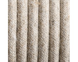 Kabel w oplocie lnianym L01 dwużyłowy 2x0.75