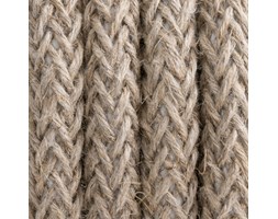 Kabel w oplocie lnianym L02 dwużyłowy 2x0.75