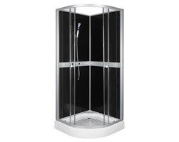 Kabina prysznicowa 90 x 90 cm KERRA CLASSIC 90 black