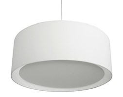 ESSENTIEL-Lampa wisząca Cylinder z dyfuzorem Tkanina Ø58cm