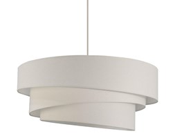 IONOS-Lampa wisząca Cylinder Tkanina Ø58cm