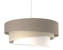 IONOS-Lampa wisząca Cylinder Tkanina Ø58cm