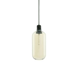 AMP-Lampa wisząca Szkło/Marmur Wys.26cm