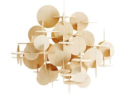 BAU-Lampa wisząca Drewno Dł.57cm