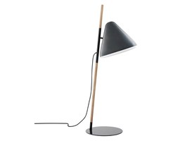 HELLO-Lampa podłogowa Drewno/Stal Wys.165cm