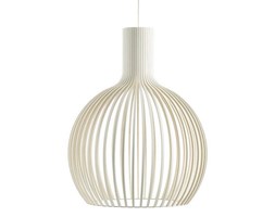 OCTO-Lampa wisząca Drewno Ø54cm