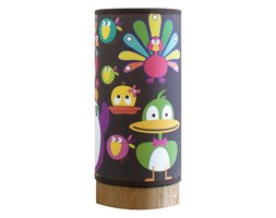 LUMPI KEEDZ-Lampa stojącat Dąb/Lin motifs Canards Wys.25cm