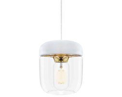 ACORN-Lampa wiszaca Wys.16cm + Kabel Bialy 2,1m