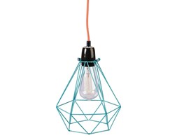 DIAMOND 1-Lampa przenośna Metal Druciana Ø18cm