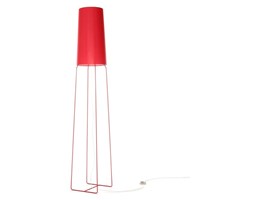 SLIMSOPHIE-Lampa podłogowa Metal & Perkal ze Ściemniaczem 176cm