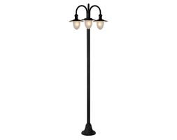 ARUBA-Lampa podłogowa zewnętrzna 3 źródła Metal & Szkło piaskowane Wys.225cm