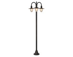 ARUBA-Lampa podłogowa zewnętrzna 3 źródła Metal & Szkło piaskowane Wys.225cm