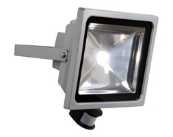 LED FLOOD-Projektor zewnętrzny LED Metal z czujnikiem 50W Wys.26,8cm