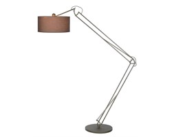 MAX-Lampa podlogowa przegubowa Metal & Tkanina Wys.90
