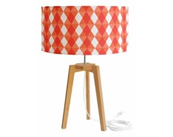 KALEIDOSCOPE-Lampa stojaca Tkanina motywy Statyw Dab Wys.58cm