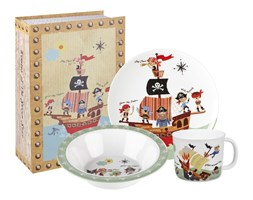 Zestaw naczyń dla dzieci Churchill China China Pirates, 3 szt.