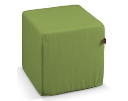 Dekoria Pufa kostka, Spring Green (limonkowa zieleń), 40 × 40 × 40 cm, Cotton Panama