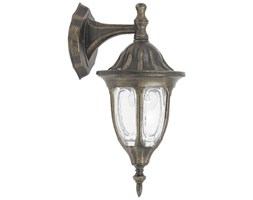 Zewnętrzna LAMPA ścienna MILANO 8371 Rabalux KINKIET ogrodowy OPRAWA elewacyjna klasyczna retro outdoor złoto antyczne