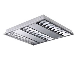 Rastrowa LAMPA sufitowa PROBUS 301727 Polux podtynkowy PLAFON metalowa OPRAWA LED 36W 4200K do sufitu podwieszanego kwadrat
