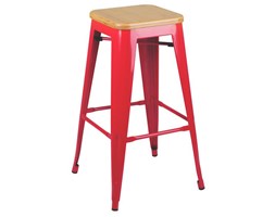 Metalowy hoker Tower Wood 75 cm