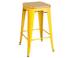 Metalowy hoker Tower Wood 65 cm