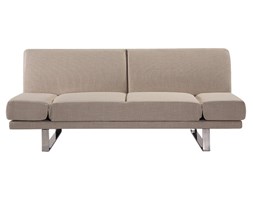 Sofa z funkcją spania beżowa - kanapa rozkładana - wersalka - YORK