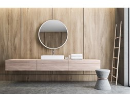 Lustro Scandi białe