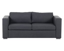 Sofa ciemnoszara - trzyosobowa - kanapa - sofa tapicerowana - HELSINKI