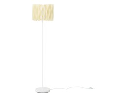 Lampa stojąca kremowa - podłogowa - oświetlenie - MOZA