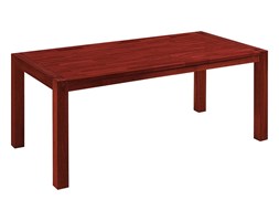 Stół do jadalni drewniany brązowy 180 x 90 cm NATURA