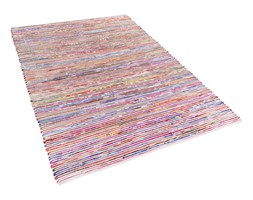 Dywan wielokolorowo-biały bawełniany 140x200 cm BARTIN