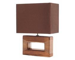 Nowoczesna lampka nocna - lampa stojąca w kolorze brązowym - ONYX