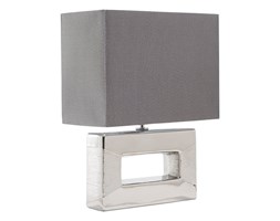 Nowoczesna lampka nocna - lampa stojąca w kolorze srebrnym - ONYX