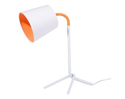 Lampa biurowa biała - stołowa - nocna - gabinetowa - MOOKI