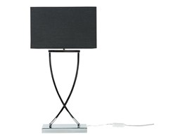 Lampa biurowa czarna - stołowa - nocna - gabinetowa - YASUNI