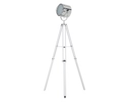 Lampa stojąca biała 143 cm ALZETTE